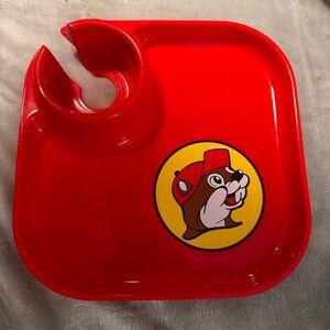 Buc-ees Collectible Party‎ Plate Multiple uses for this plate. Fits Solo Cup